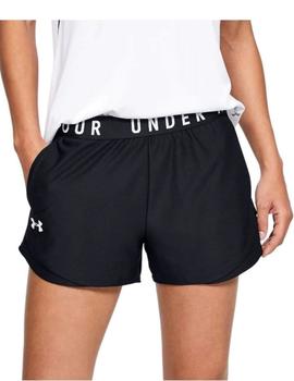Short Under Armour Play Up 3.0 Mujer Negro