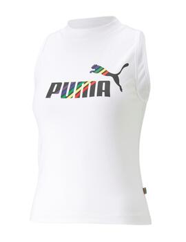 Camiseta Puma Love Is Love Tank Mujer Blanco