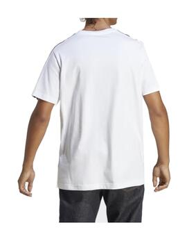 Camiseta Adidas M 3S SJ Blanco/Negro