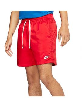 Pantalón Corto Nike NSW CE Hombre Rojo