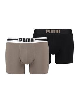 Boxers Puma Everyday Marrón / Negro