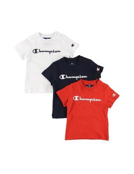 Camisetas Champion Pack-3 Bebé