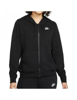 Chaqueta Nike W Sportswear Club Fleece Negro
