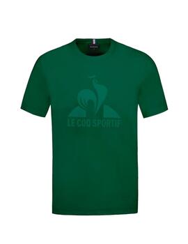 Camiseta Lecoq Monochrome SS Nº1 Verde para hombre