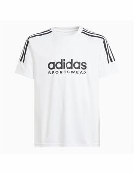 Camiseta Adidas J Hot UT Blanco/Negro