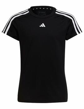 Camiseta Adidas G TR-ES 3S Negro/Blanco