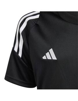 Camiseta Adidas Y Tiro24 Negro/Blanco