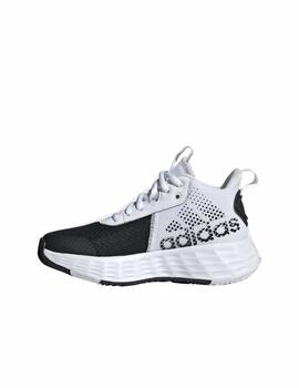 Zapatilla Adidas Ownthegame 2.0 K Negro/Blanco