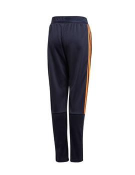 Pantalón Adidas YB Tiro 3S Niño Marino y Naranja