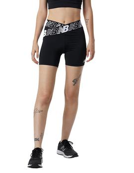 Short NB Relentless Fitted Mujer Negro