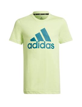 Camiseta Adidas B BL T Niño Verde