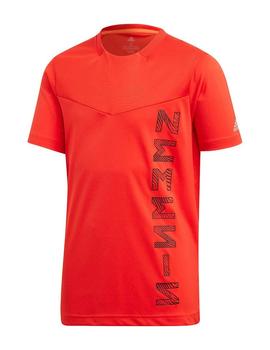 Camiseta Adidas Nemesis Niño Roja