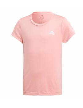 Camiseta Adidas Aero Tee Niña Rosa
