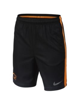 Pantalón Nike CR7 Y NK SQD Short GX Negro/Naranja