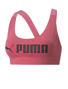 Top Puma Mid Impact Fit Mujer Rosa
