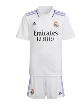 Minikit Adidas Real Madrid H Y Blanco 22/23