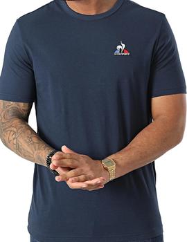 Camiseta Lecoq Ess SS Nº4 Hombre Marino