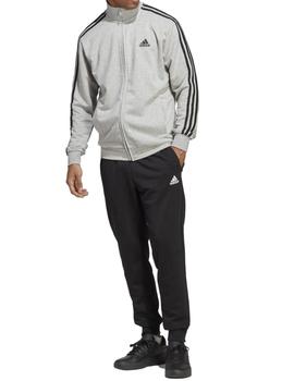 Chandal Adidas 3S FT TT Hombre Gris