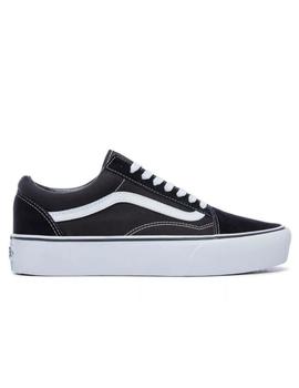 Zapatilla Vans WM Ward Platform Negro/Blanco