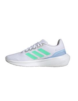 Zapatilla Adidas RunFalcon 3.0 Mujer Blanco/Verde