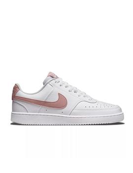 Zapatilla Nike W Court Vision Low NN Blanco/Rosa