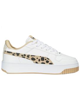 Zapatilla Puma Carina Street Animal Mujer Blanco