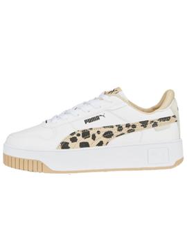 Zapatilla Puma Carina Street Animal Mujer Blanco