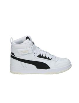 Zapatilla Puma RBD Game Mid GS Blanco/Negro