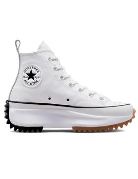 Zapatilla Converse Run Star Piel Blanca