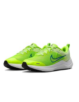 Zapatilla Nike Downshifter 12 NN GS Volt y Azul