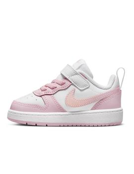 Zapatilla Nike Court Borough Low2 TDV Blanco/Rosa