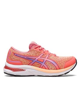 Zapatilla Asics Gel Cumulus 24 GS Papaya/Violet