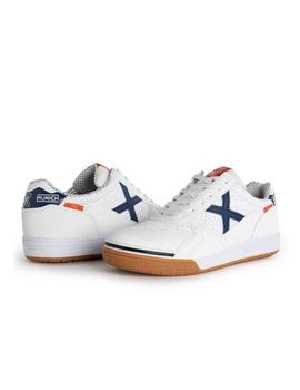 Zapatilla Munich G-3 Profit 357 Blanco y Azul