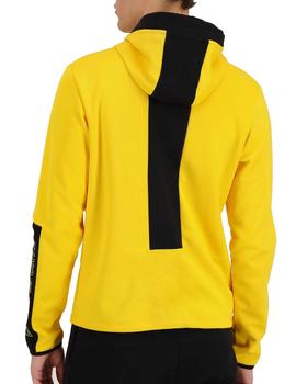 Sudadera Lecoq Tech Nº1 Hombre Amarillo