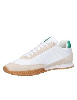 Zapatilla Lecoq Veloce Sport Blanco y Verde