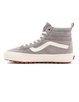 Zapatilla Vans UA Sk8-Hi Mte-1 Gris/Blanco