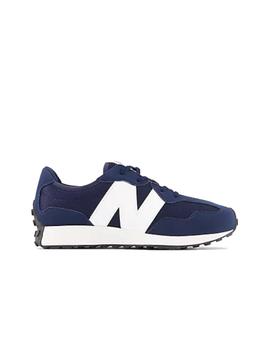 Zapatilla New Balance 327 GS Marino/Blanco