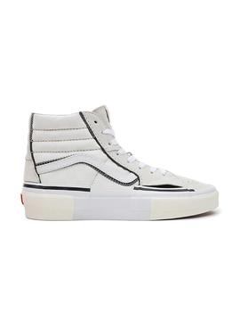 Zapatilla Vans Sk8-Hi Reconst Blanca