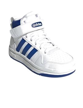 Zapatilla Adidas PostMove Mid K Blanco/Azul