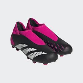 Bota Adidas Predator Accuracy.3 FG Jr Negro/Fucsia