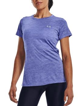 Camiseta Under Armour Tech SSC Mujer Azul