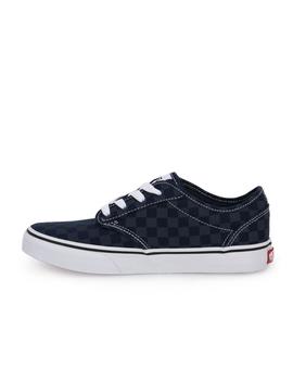 Zapatilla Vans YT Atwood Marino/Cuadros
