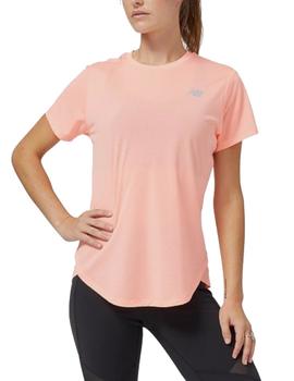 Camiseta New Balance Accelerate Mujer Natural