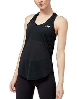 Camiseta New Balance Accelerate Tank Mujer Negro