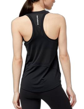 Camiseta New Balance Accelerate Tank Mujer Negro