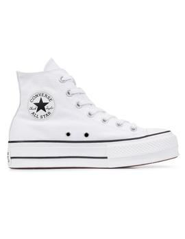 Zapatilla Converse Platform Alta Lona Blanco