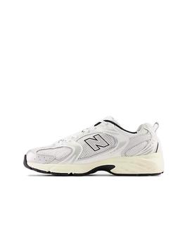 Zapatilla New Balance U 530 Blanco/Plata/Negro