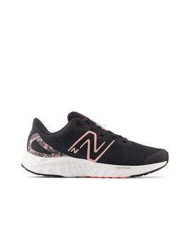 Zapatilla New Balance Fresh Foam Arishi v4 GS Negro/Coral