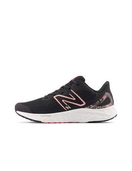 Zapatilla New Balance Fresh Foam Arishi v4 GS Negro/Coral