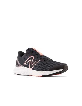 Zapatilla New Balance Fresh Foam Arishi v4 GS Negro/Coral